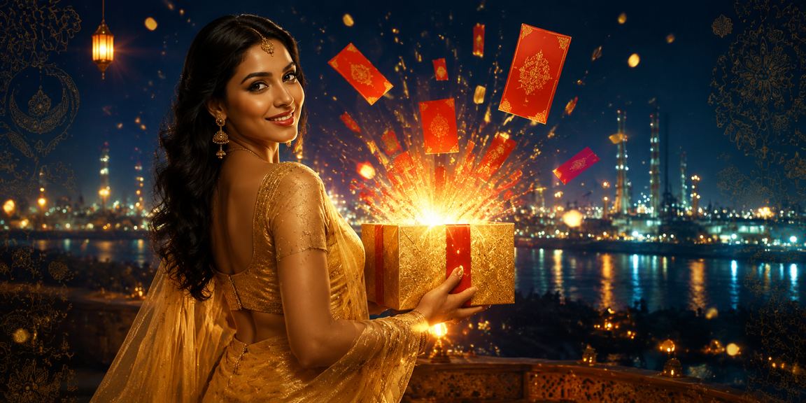 নারায়ণগঞ্জে লাল খামে বোনাস ভাউচার নিয়ে উৎসাহিত শাড়ি পরা খেলোয়াড়